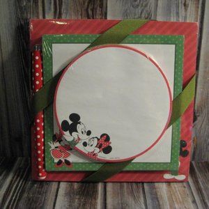 DISNEY HALLMARK MICKEY & MINNIE MEMO PAD SET WITH PEN - NIP